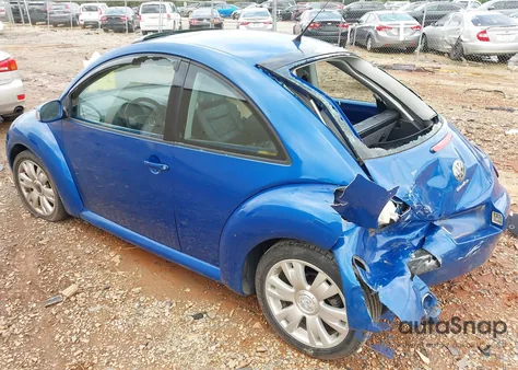 2003 Volkswagen New Beetle Gls 1.8T from USA, damaged, VIN 3VWCD21C03M440952